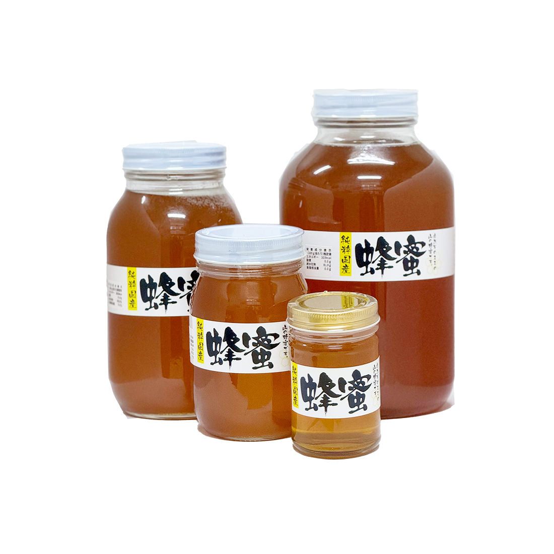 国産純粋はちみつ 200g/600g/1200g/2400g