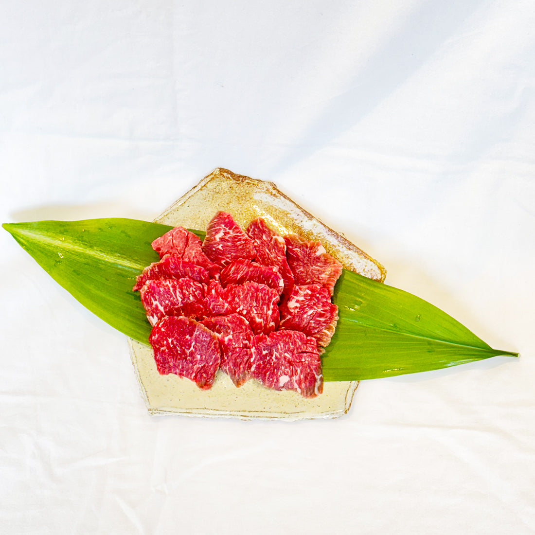 黒毛和牛A5赤身ロース焼肉カット(200g)